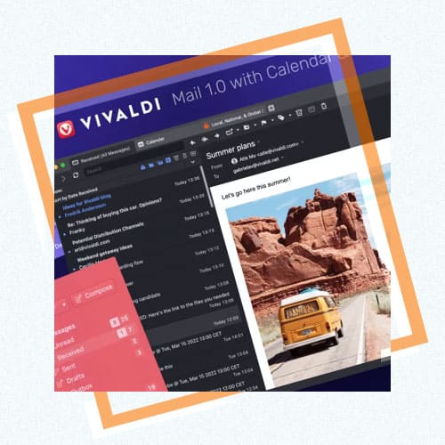 новый почтовый клиент Vivaldi Mail
