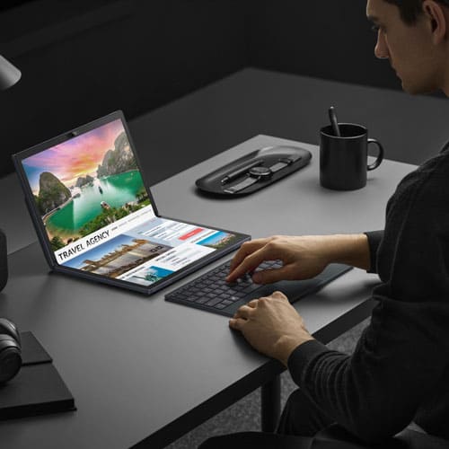 Zenbook 17 Fold OLED – новаторский ноутбук от ASUS
