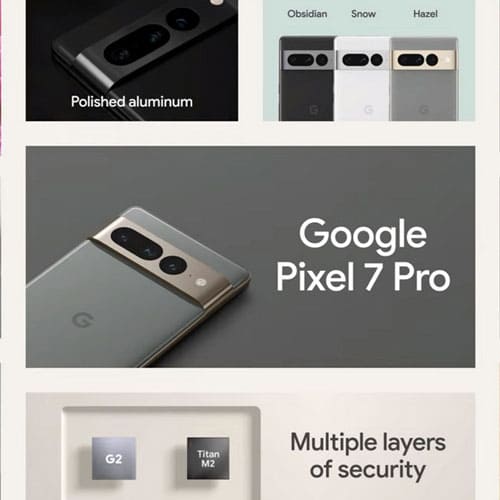 Новые смартфоны от Google: Pixel 7 и Pixel 7 Pro