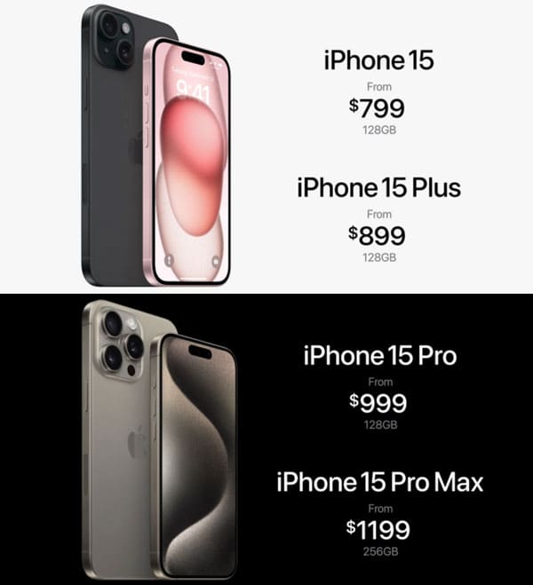 цена iPhone 15