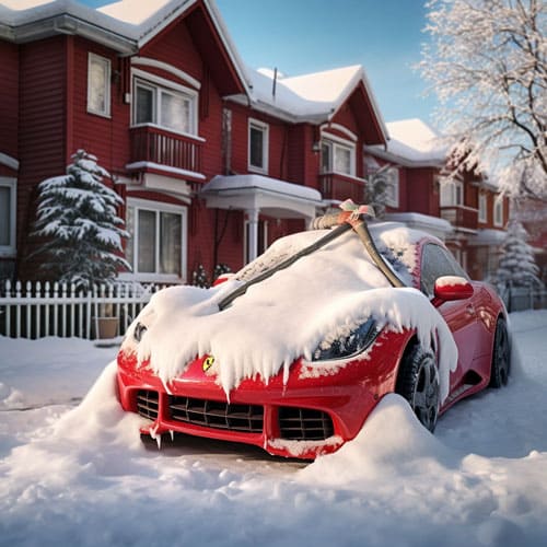 Что делать, если ваш автомобиль повредил снег или лед?