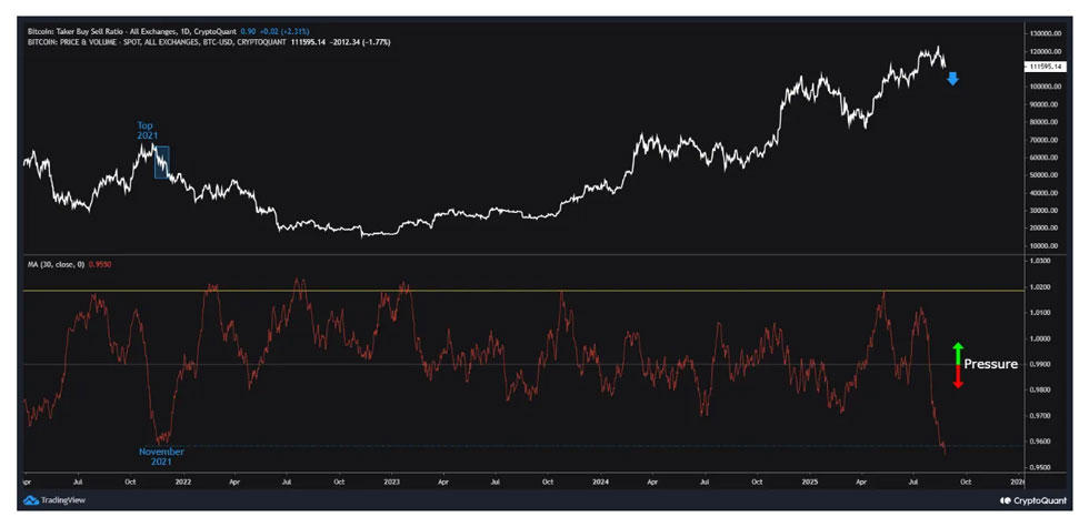 Данные CryptoQuant 