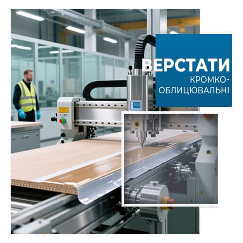Кромкооблицювальні верстати