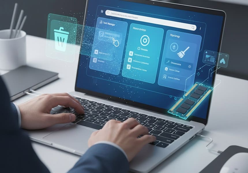 как уменьшить потребление памяти в Windows 11