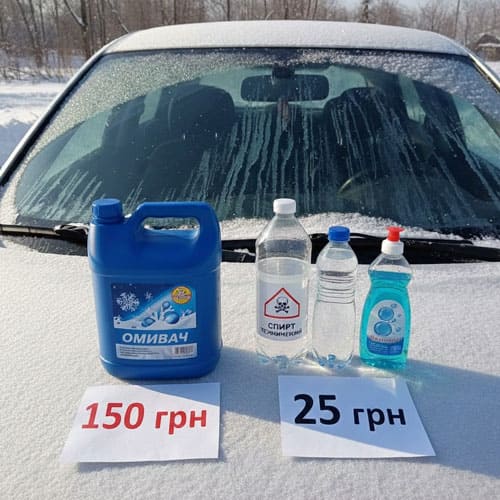 Зимняя омывайка за 20 грн