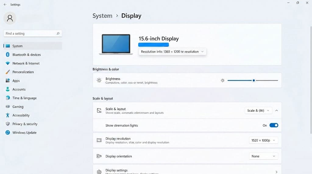 узнать диагональ экрана в системных настройках