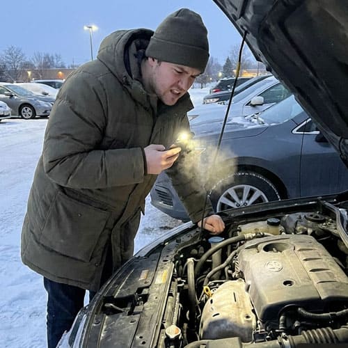 Машина не заводится зимой — диагностика причин