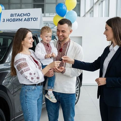 Продажи новых авто в Украине 2025