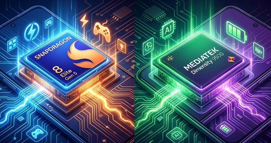 Snapdragon 8 Elite Gen 5 vs MediaTek Dimensity 9500