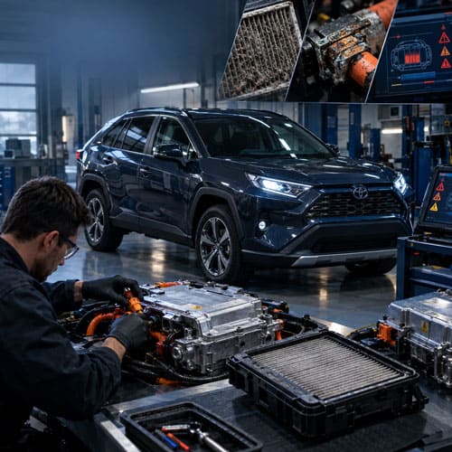 слабые места Toyota RAV4 Hybrid